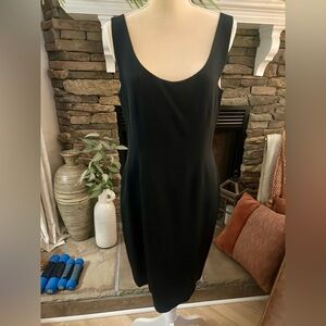 Elegant Sylvia Heisel Black Sleeveless Dress